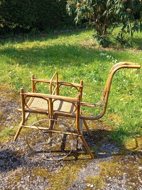ANCIEN PIANO MEUBLE jouet jeux de poupée epoque XIXe en bois papier